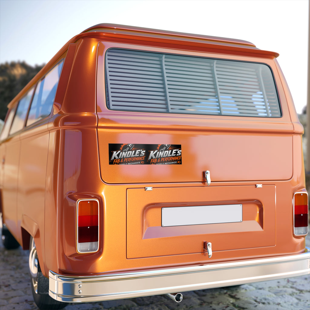 Bumper Sticker — Kindle's Fab & Performance Mobile Mechanics