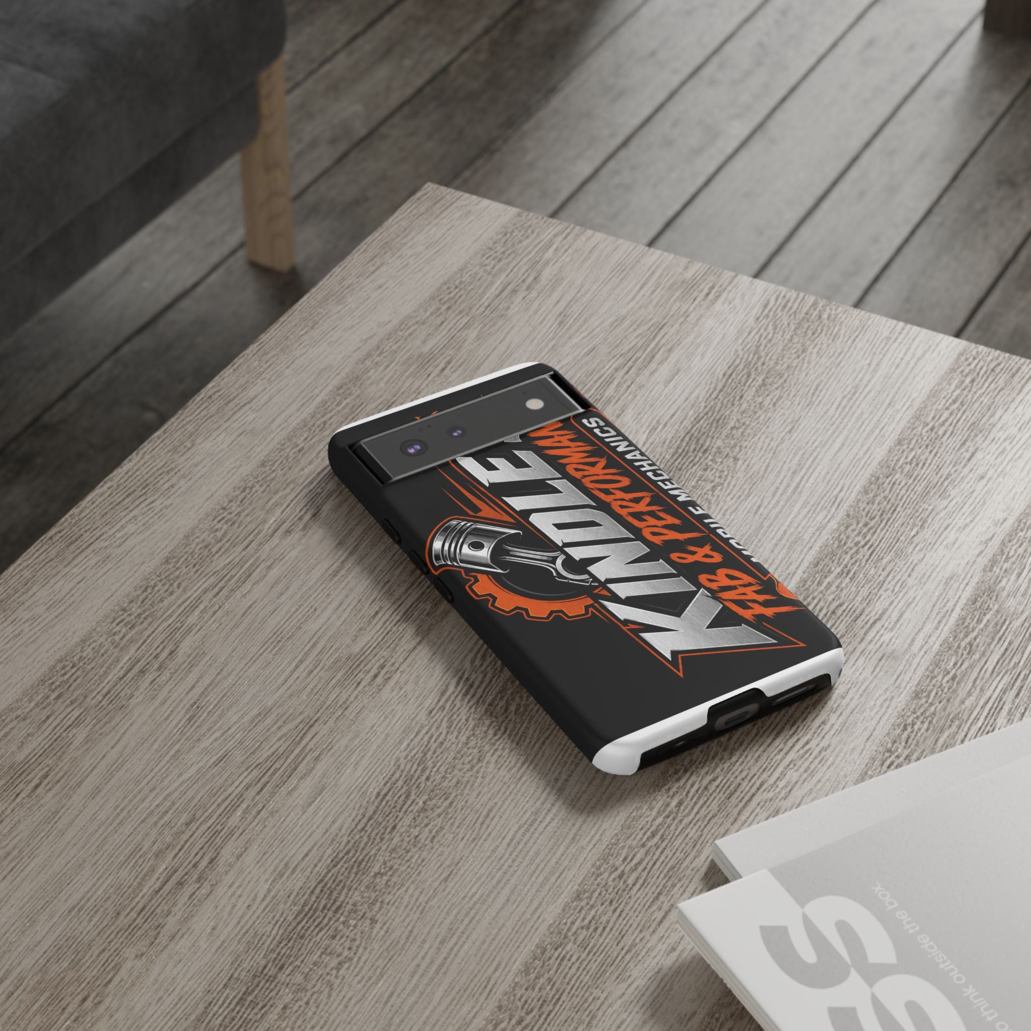Tough Cases — 'Kindles Fab & Performance' Mechanics Phone Case