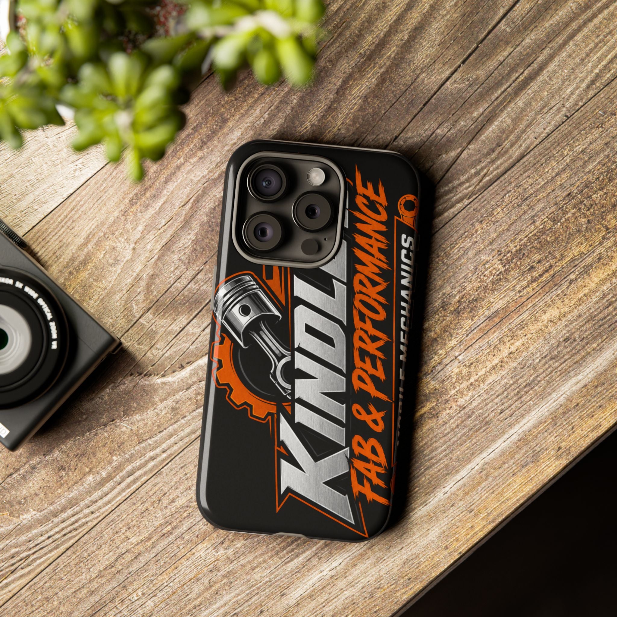 Tough Cases — 'Kindles Fab & Performance' Mechanics Phone Case
