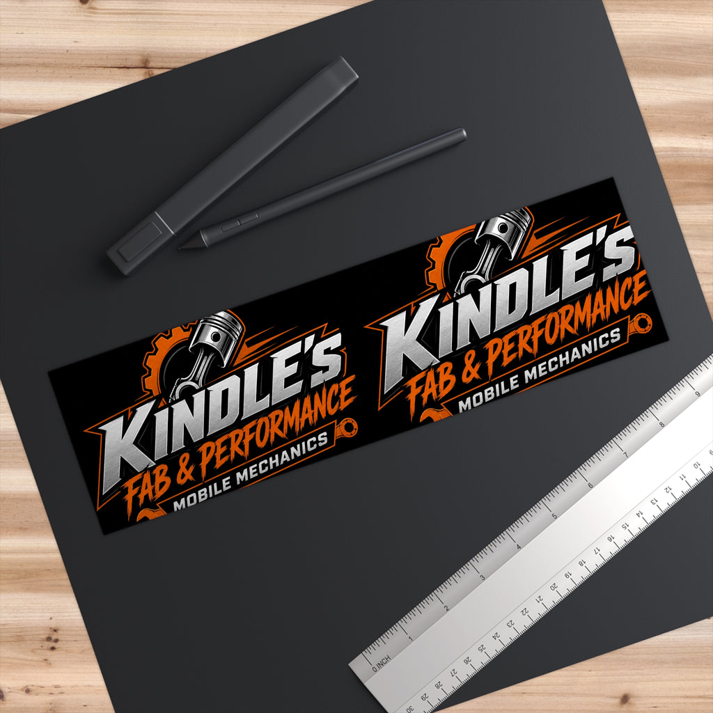 Bumper Sticker — Kindle's Fab & Performance Mobile Mechanics