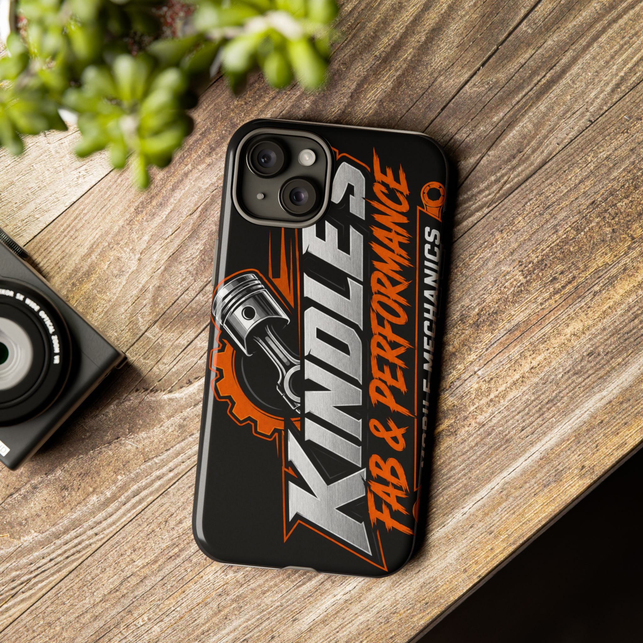 Tough Cases — 'Kindles Fab & Performance' Mechanics Phone Case