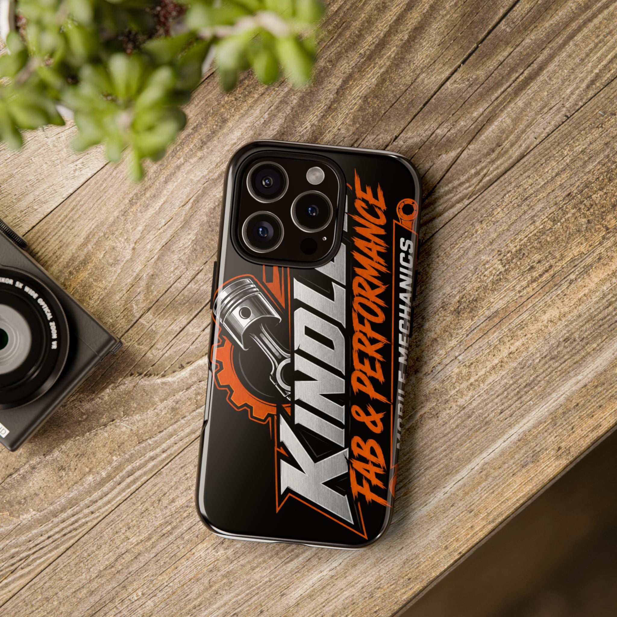 Tough Cases — 'Kindles Fab & Performance' Mechanics Phone Case