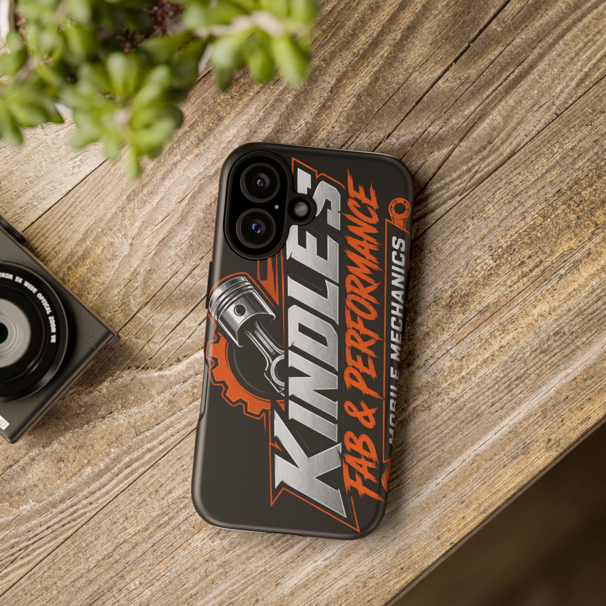 Tough Cases — 'Kindles Fab & Performance' Mechanics Phone Case