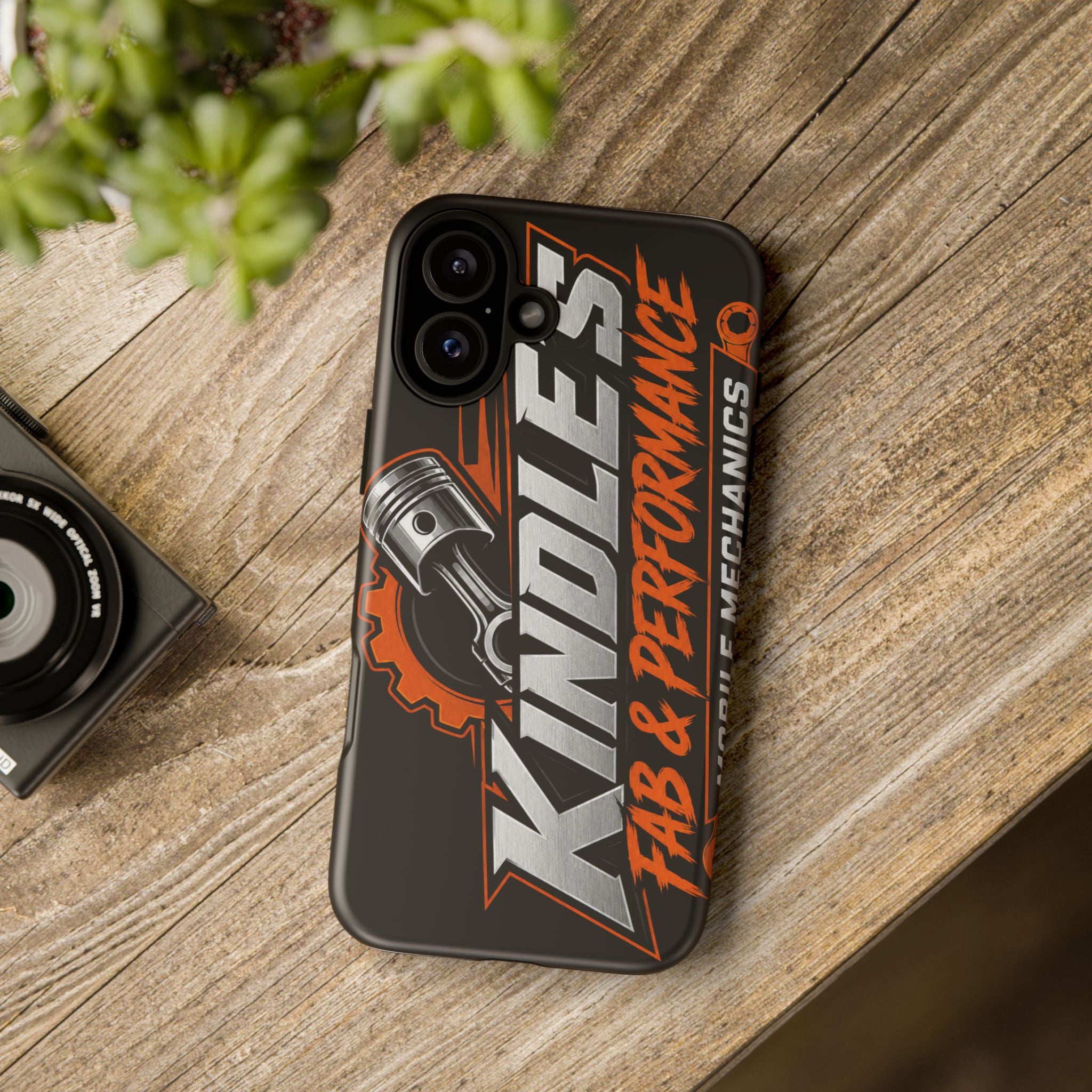 Tough Cases — 'Kindles Fab & Performance' Mechanics Phone Case