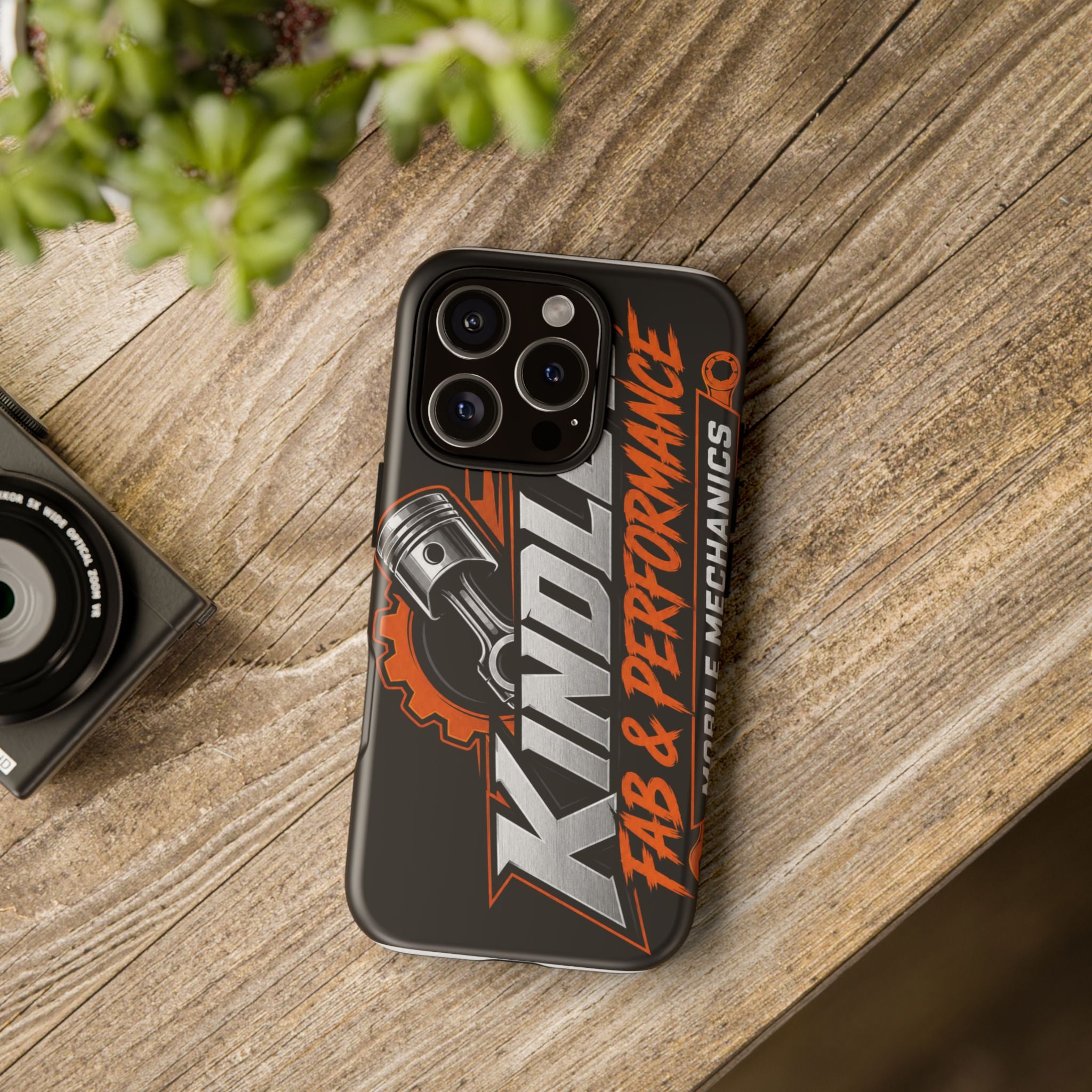 Tough Cases — 'Kindles Fab & Performance' Mechanics Phone Case