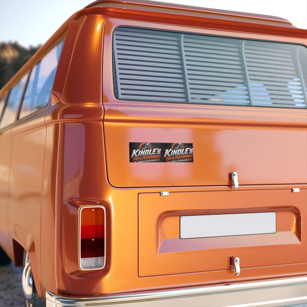 Bumper Sticker — Kindle's Fab & Performance Mobile Mechanics