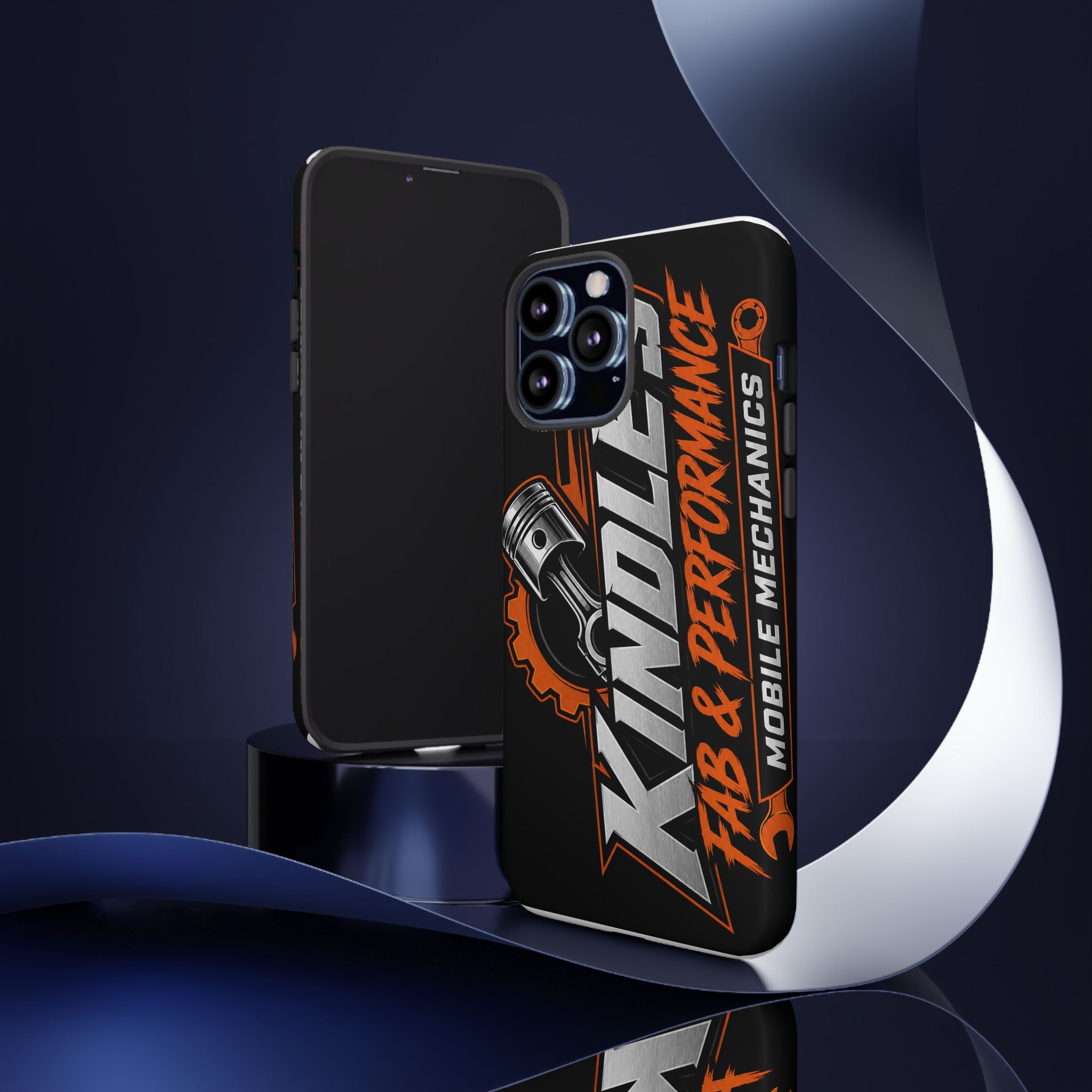 Tough Cases — 'Kindles Fab & Performance' Mechanics Phone Case
