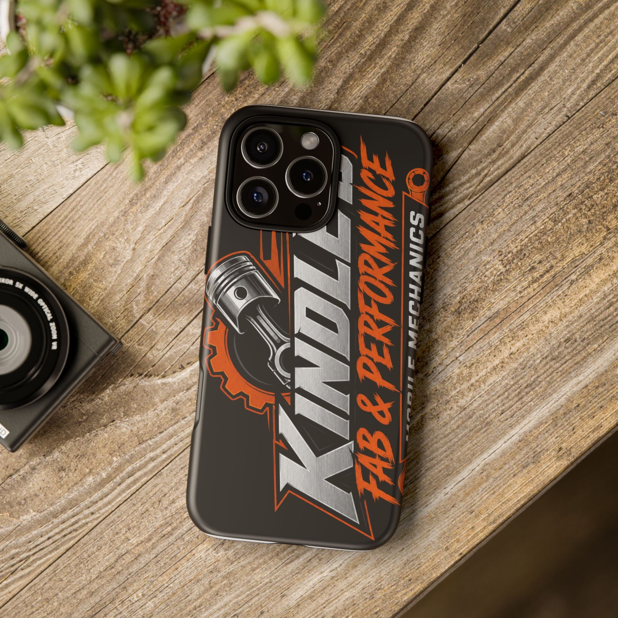 Tough Cases — 'Kindles Fab & Performance' Mechanics Phone Case