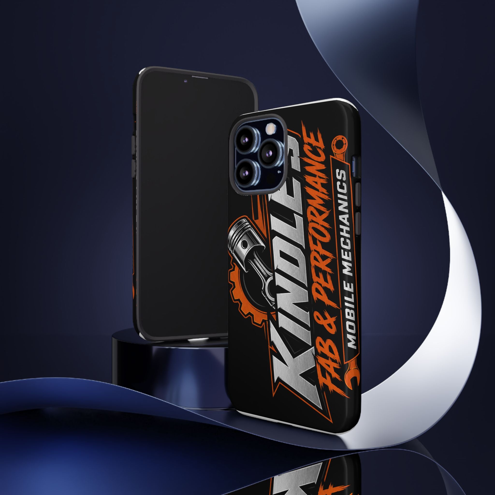 Tough Cases — 'Kindles Fab & Performance' Mechanics Phone Case