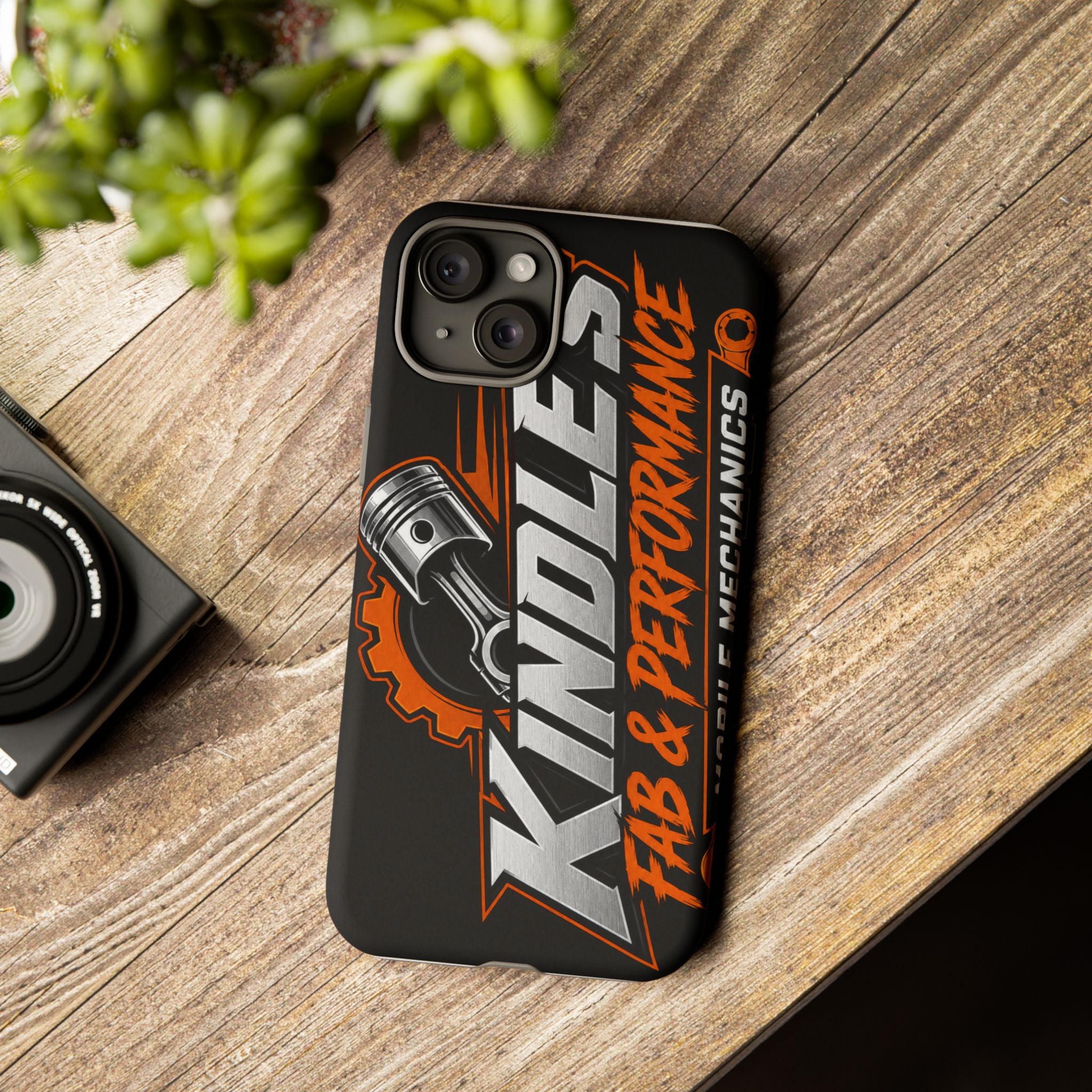 Tough Cases — 'Kindles Fab & Performance' Mechanics Phone Case