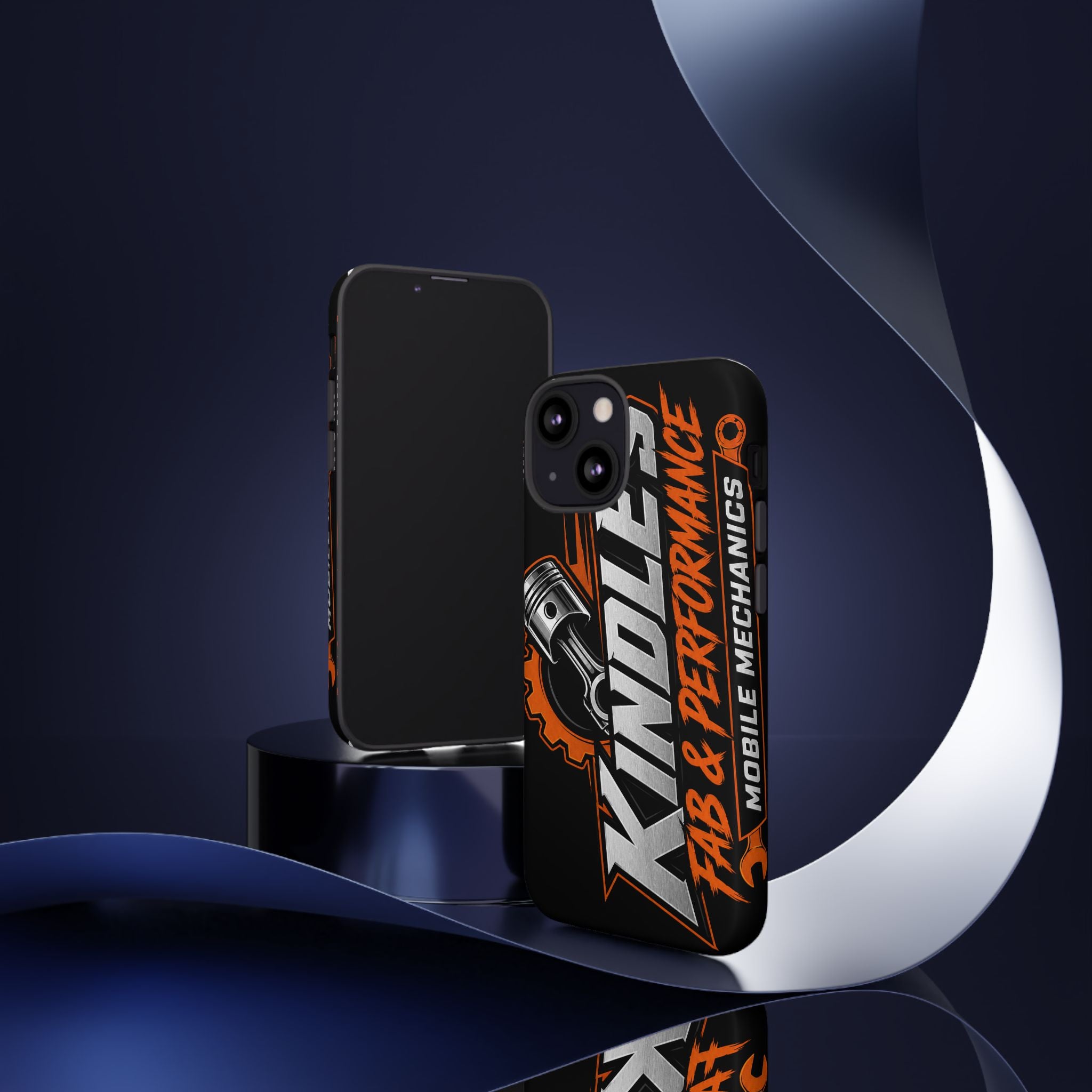 Tough Cases — 'Kindles Fab & Performance' Mechanics Phone Case