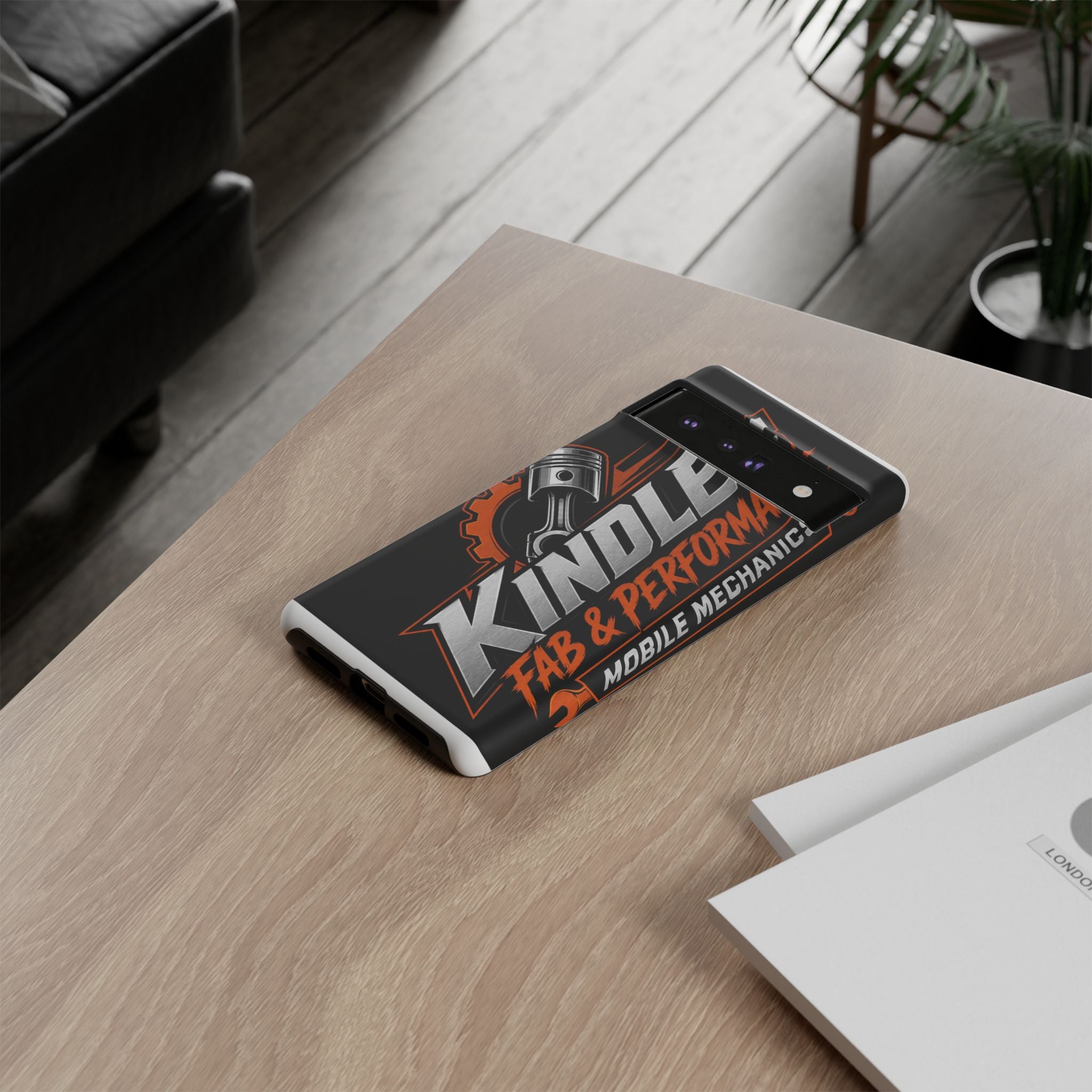 Tough Cases — 'Kindles Fab & Performance' Mechanics Phone Case